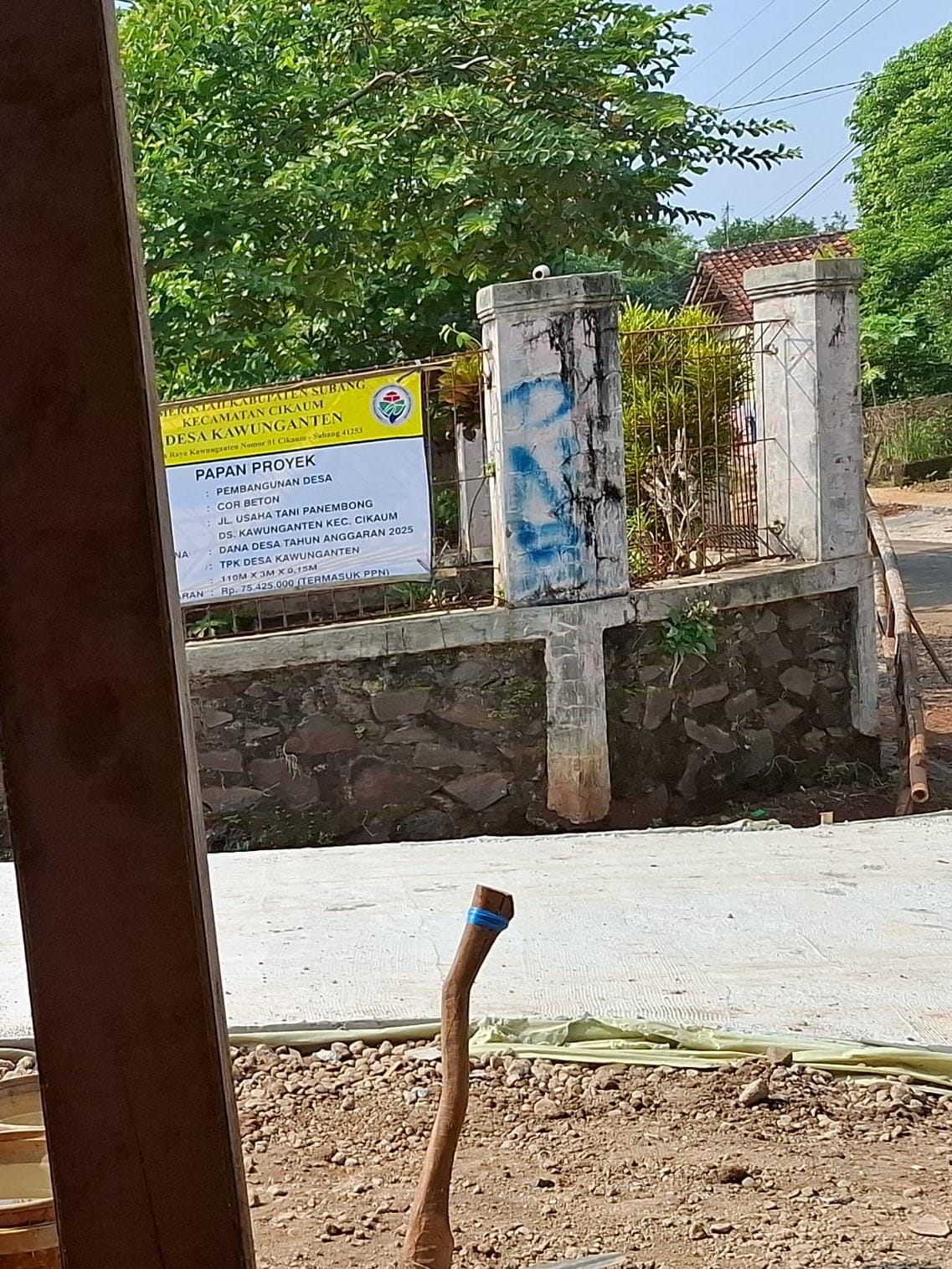 Foto Pembangunan 100%